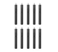 Wzxksoac 10X Extensión de Taco de Billar Ajustable TelescóPica de Billar de Aleación de Aluminio de 9 Pulgadas