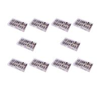 Wzxksoac 10X Reloj Cabeza de Reloj Piezas de Reloj de MuñEca Piezas de Reloj CúPula Cabeza Accesorios de Reloj Kit de Herramientas de ReparacióN para
