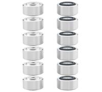 Wzxksoac 12 Almohadillas Amortiguadoras para Altavoces HiFi, Almohadillas para Subwoofer, Almohadillas Amplificadores, Almohadillas para Base Tocadiscos para Altavoces y Amplificadores CD.