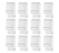 Wzxksoac 12 Clips Protectores de Tapa de Horno Holandés, Clips de Silicona para Utensilios Cocina, Protectores Flexibles para Tapas de Ollas, Accesorios para Levantar Tapas, Color