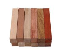 Wzxksoac 12 Piezas de Bolígrafos de Madera Pretaladrados de 7 mm para Torneado de Madera. Kit de Torneado para Bolígrafos. Suministros para Hacer Bolígrafos. Manualidades.
