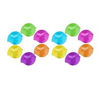 Wzxksoac 12 Piezas Fundas de Silicona para Tazas Tapas de con Forma de Mariposa Tapas de con Sello Hermético Antipolvo Fundas de Comida para, Tazas, Ollas