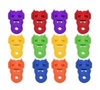 Wzxksoac 12 Piezas Simple Abrelatas Fácil Abrelatas Soda Cerveza Abrelatas Manual Fácil Abrelatas Colorido Bebida Puede Protector Cap