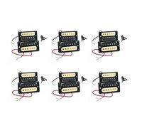 Wzxksoac 12Pcs Pastillas para Guitarra Eléctrica 50/52 Faced Humbucker Pastillas para Guitarra Eléctrica de Doble Bobina