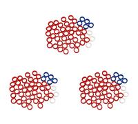 Wzxksoac 150 Piezas de Anillos de Dedo de Silicona para Cualquier Inserto de Tijeras Herramientas de Peinado de Corte de Cabello Accesorios Mezclar Colores