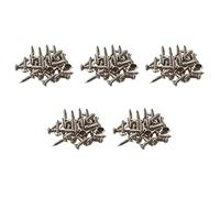 Wzxksoac 150Pcs Pickguard Screw for/Guitarra ElÉCtrica Bajo Plateado