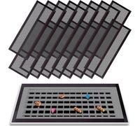 Wzxksoac 16 Cubiertas Magnéticas para Rejillas de Ventilación de Suelo, 12 Filtros AirVent de 5,5 Pulgadas, Cubiertas Magnéticas para Rejillas de Ventilación de Suelo, para el Hogar.