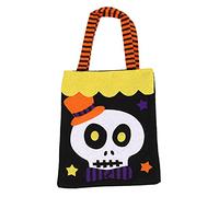 Wzxksoac 1Pc Candy Bag Halloween Bags Trick o Treat Bags con Decoration de Halloween DecoracióN Bolsa de Regalo Hueso
