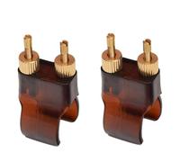Wzxksoac 2 Ajustadores de Cuerdas Profesionales para Erhu, Afinadores Finos de LatóN para una AfinacióN Precisa, Accesorios para Instrumentos Musicales.