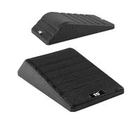 Wzxksoac 2 Bloques de Cuña para Sentadillas, Antideslizantes, Profesionales, con Rampa Inclinada para Sentadillas, Bloque de Elevación de Pantorrillas, Equipo de Cuña de Yoga, Color Negro.