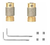 Wzxksoac 2 Brocas para Amoladora de Vidrio de 5/8 Pulgadas, Broca de Diamante, Herramientas y Suministros para Amoladora de Vidrio.