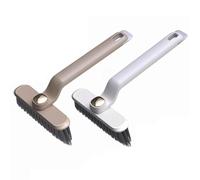 Wzxksoac 2 Cepillos de Limpieza de Grietas Giratorios MultifuncióN, RotacióN de 360 Grados, Sin Esquinas Muertas, Cepillo de Cerdas Duras para Grietas B