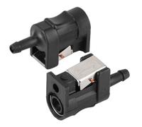Wzxksoac 2 Conectores de Manguera de Combustible para Motor Marino, Aptos para Motores Fueraborda de 8 mm.
