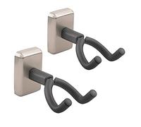 Wzxksoac 2 Paquetes Colgador de Pared de Guitarra con Tornillos, Soporte de Acero Inoxidable de Guitarra, Gancho de Guitarra para Guitarra EléCtrica AcúStica