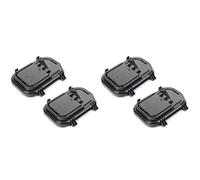 Wzxksoac 2 par de Cubierta Antipolvo para Faros Delanteros Contraportada Cubierta de Sello de para A6 A6L C6 S6 2005-2011 4F0941158 4F0941159