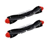 Wzxksoac 2 Pieza Combo de Repuesto Cepillo de Rodillo para Xv-21 XV Signature Pro Xv-11 Xv-12 Xv-15 Xv-14 Combo Curvo Cepillos de Rodillo