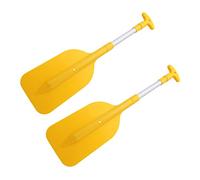 Wzxksoac 2 Pieza Telescopic Portátil Plegable Ajustable Aleación de Aluminio Seguridad Accesorios