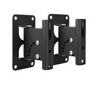 Wzxksoac 2 Soportes de Pared para Altavoces, Soporte de Techo con Ajuste de Ángulo, para el Hogar, Oficina, KTV y Altavoces.