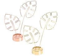 Wzxksoac 2 Uds. Carpeta de Notas, DecoracióN Hawaiana, Soporte de Clip de Papel, Soporte de Clip para Tarjeta de Nombre, Soportes de Mesa para Menú, Letrero de Mesa