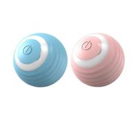 Wzxksoac 2 Uds., Juguetes EléCtricos con Pelota para Gatos, Juguetes Inteligentes con Ruedas AutomáTicas para Gatos, Juguetes para Gatitos con Movimiento AutomáTico