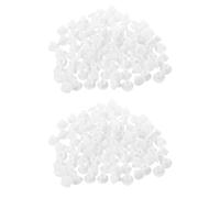 Wzxksoac 200 Piezas de Decoraciónpara Muebles para el Hogar, Cubierta de Perforaciónde Agujero de PláStico de 5 mm