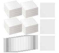 Wzxksoac 2000 Hojas de Papel para Pesar Celulosa, Papel para Pesar Muestras de Laboratorio, Sin NitróGeno, 4 X 4 Pulgadas
