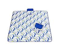 Wzxksoac 200X200Cm Estera Impermeable de Picnic Plegable Portátil Acampar Al Aire Libre Estera Widen Manta de Playa Multijugador Estera Turística