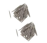 Wzxksoac 216Pcs 8-25mm Correa de Reloj de Acero Inoxidable Correa de Barra de Resorte Pasadores Removedor Nueva Plata
