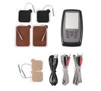 Wzxksoac 24 Modos EMS Estimulador Muscular EléCtrico Tens Unidad MáQuina Fisioterapia Masajeador de Terapia de Pulso ElectróNico