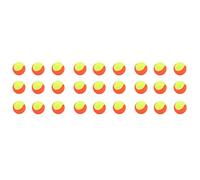Wzxksoac 27 pelotas de tenis de goma suaves y elásticas para entrenamiento de playa