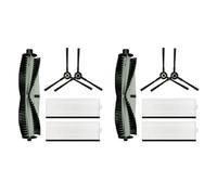 Wzxksoac 2Conjunto Piezas de Repuesto Filtro Hepa Cepillo Lateral Cepillo Principal para A7 A9S V8 V8S X750 X800 X785 V80 SSR1 SSRA1