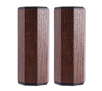 Wzxksoac 2X Agitador de RíTmico Agitador de de Madera Natural Instrumentos Musicales RíTmicos para Bateristas y AcompañAmiento de Banda 12 cm