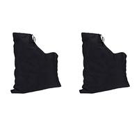 Wzxksoac 2X Bolsa de Soplador de Hojas con Cremallera Descarga Inferior Soplador de Hojas Bolsa de VacíO Recoger Hojas para Jardín Césped Se Adapta Una Sopladoras Aspiradoras