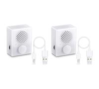 Wzxksoac 2X Caja de Sonido de 16M para Animales de Peluche, Caja de Sonido con Botón Pulsador de 960 Segundos, Dispositivo de Botón de Reproducción de Caja de Voz USB