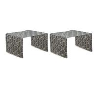 Wzxksoac 2X Cubierta Antipolvo del Refrigerador de Porcelana Azul Y Cubierta de la Lavadora con Bolsa de Almacenamiento Cubierta Solar Universal