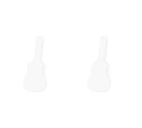 Wzxksoac 2X Cubierta Antipolvo para Guitarra, Transparente, TranslúCida, A Prueba de Polvo, Impermeable, para Guitarra EléCtrica AcúStica, Bolsa Protectora de Almacenamiento