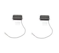 Wzxksoac 2X Fonocaptor Humbucker de Guitarra Eléctrica Fonocaptor Alnico V para Puente Negro