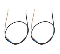 Wzxksoac 2X Guitarra Silla Puente Piezoelectrico Recoleccion Suave con Enchufe 2.5