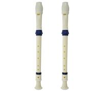 Wzxksoac 2X Instrumento Musical Grabador de Flauta Soprano de 6 Agujeros Azul
