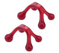 Wzxksoac 2X Masajeador de Mano Acupresion de Mano Terapia de Spa de Uerpo Completo Cuello Espalda Herramienta de Cuidado de En el Hogar