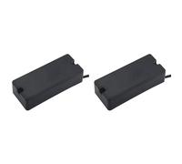 Wzxksoac 2X Negro para Guitarra de 4 Cuerdas, de Puente y Cuello Pasiva, 4 Cables