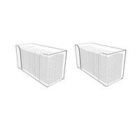 Wzxksoac 2X para Encimera,Soporte Transparente de Servilletas de Toallas para Toallas de Papel Plegadas En Z,Plegadas En C O Múltiples