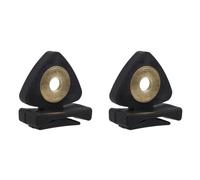 Wzxksoac 2X Silenciador de Práctica de Violín Profesional para 4/4 3/4 1/2 Violino Viola Accesorios de Práctica, Negro