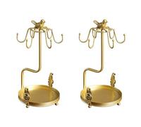 Wzxksoac 2X Soporte para Tazas de Café, Estante de Almacenamiento para Tazas de Té, Soporte para Tazas de Té, Soporte Independiente para Tazas, Soporte para Tazas para Mostrador de Cocina B