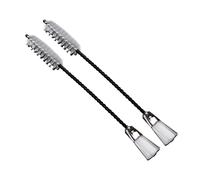 Wzxksoac 2X Suave Limpieza Cepillo Sonido Agujero Limpiador con Doble -Extremos Por Sax Clarinete Oboe Flauta Viento Instrumento
