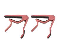 Wzxksoac 2X Tuerca Cabeza Rosa de Metal 8Cm para Guitarra Electrica Acustica Clasica