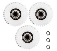 Wzxksoac 3 Engranajes Planetarios de 47,5 X 13,5 Mm, 36 Dientes, Engranajes Helicoidales Oblicuos con Rodamientos 608z de 8 Mm, Bujes de Rueda para Bicicleta Eléctrica.