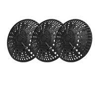 Wzxksoac 3 Filtros de Ducha para Cabello, Tapa de Desagüe para Baño, Protector de Desagüe de Silicona Premium de 5.5 Pulgadas, para Cocina y Baño.