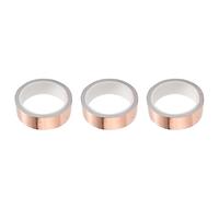 Wzxksoac 3 Piezas 30mm Cinta Adhesiva de LÁMina de Cobre X10M Herramienta de Barrera de Caracol para Guitarra de ProtecciÓN