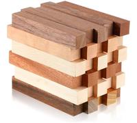 Wzxksoac 30 Piezas de Madera para BolíGrafos, Suministros para Torneado, Kit para Manualidades, 13 X 19 X 19 Cm.